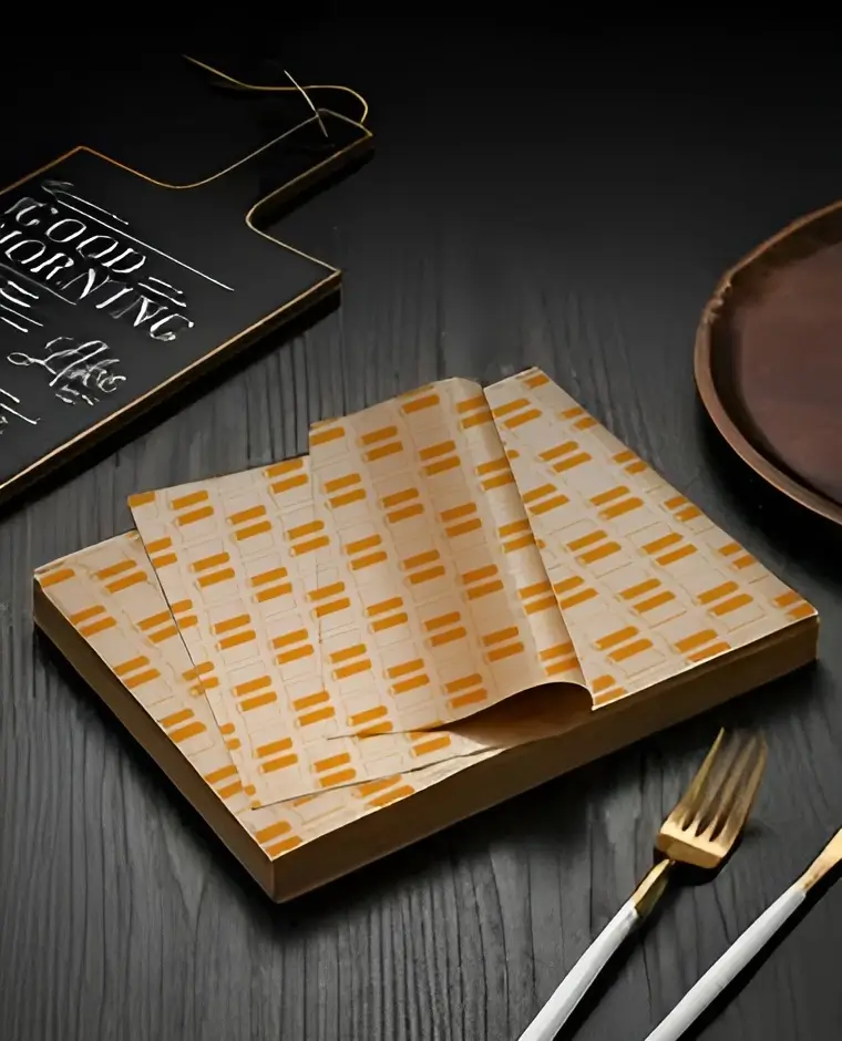 Custom wax paper and greaseproof paper