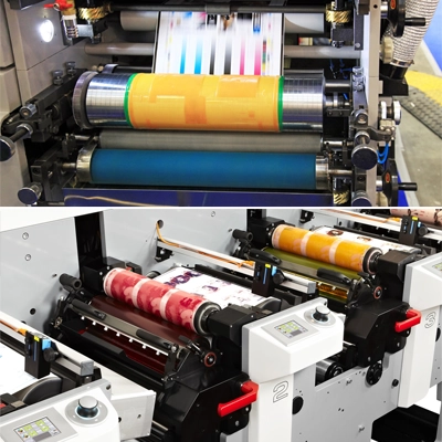 Flexographic printing example