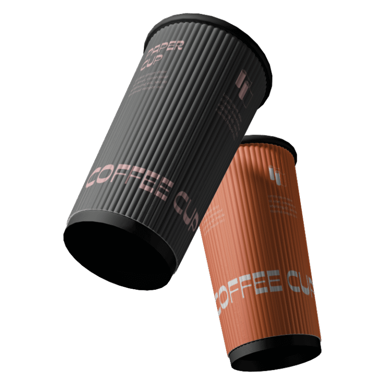 custom Double wall paper cups