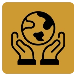 Eco-friendly materials icon