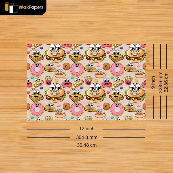 12″x9″ Custom Bagel Paper