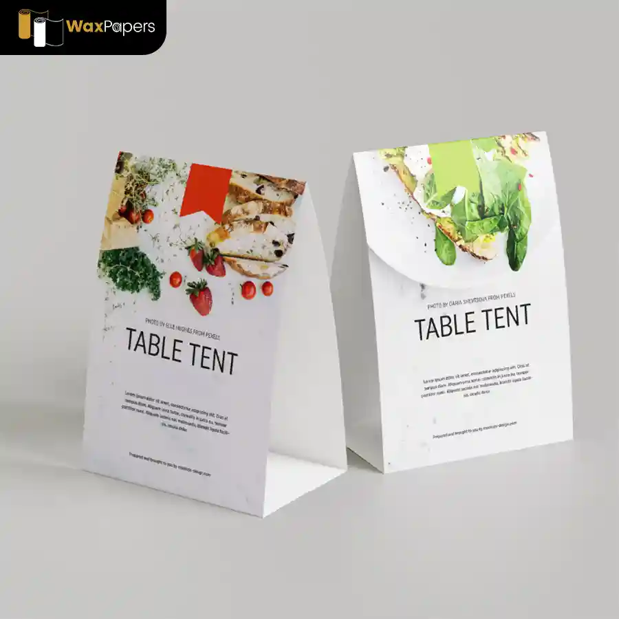Custom Table Tents