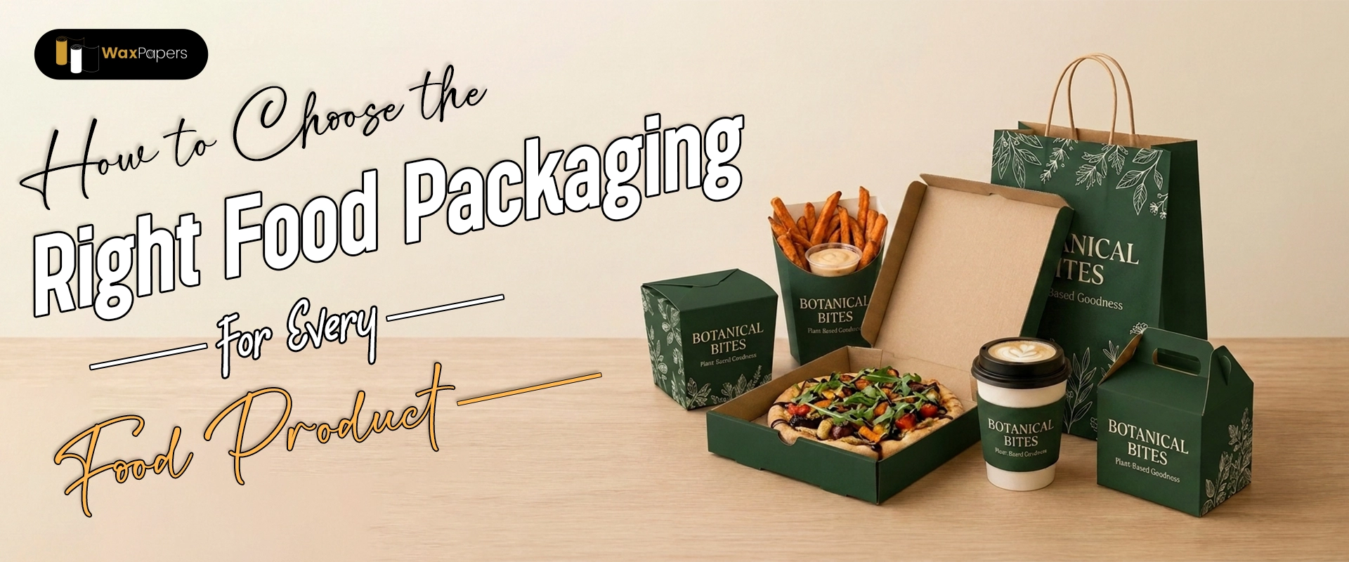 How to Choose the Right Food Packaging for Every Food Product?